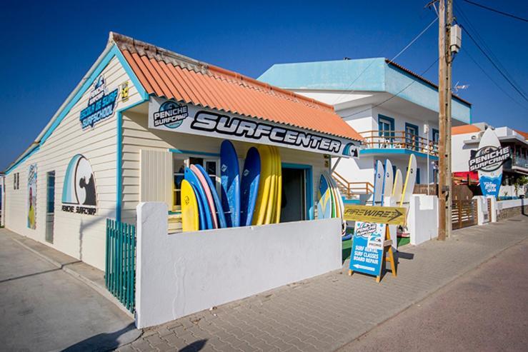Peniche Surfcamp Hostel Đảo Đảo Baleal Ngoại thất bức ảnh